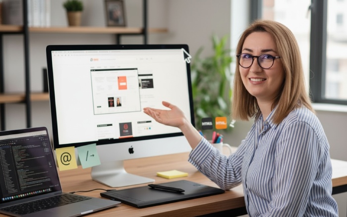 ۱۰ نکته طلایی طراحی سایت ۲۰۲۵ که ظاهر سایت را متحول می‌کند fatemeh nobari web designer طراحی سایت طراح سایت Website Design Trends